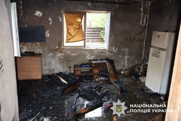 На Обухівщині під час пожежі у будинку загинув 59-річний чоловік