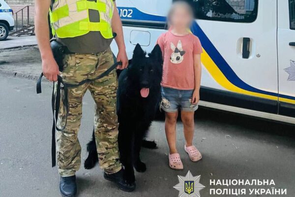 У Святошинському районі кінолог із собакою розшукав зниклу дитину