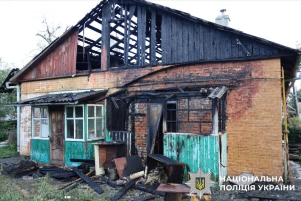 У Фастові чоловік підпалив будинок після сварки зі співмешканкою