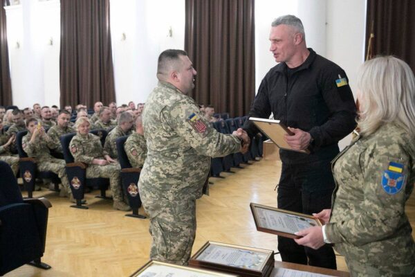 Кличко привітав Київський військовий ліцей імені Івана Богуна з 34-річчям