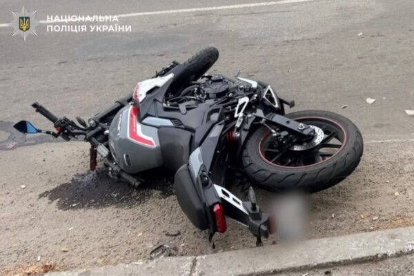 У Тетієві унаслідок аварії травмувався 15-річний мотоцикліст