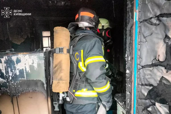 Пожежа у житловому будинку на Київщині забрала життя жінки