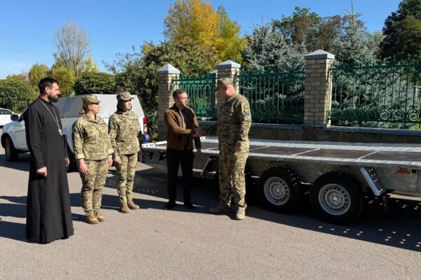 Миронівська громада спрямувала субвенцію на придбання лафета для військової частини