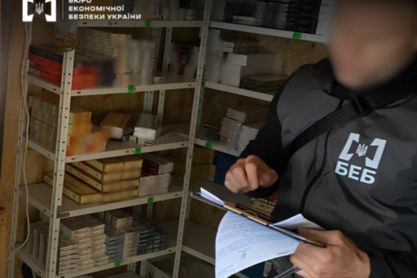 БЕБ зупинило роботу п’яти точок із продажу безакцизного тютюну на Київщині