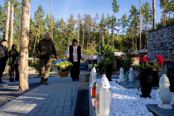 У Мощуні вшанували воїнів, які загинули під час оборони Київщини