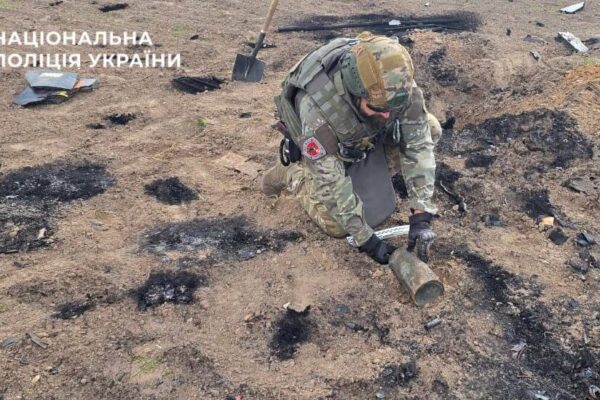 На Бориспільщині вибухотехніки знешкодили бойову частину ворожого дрона