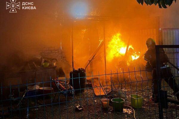 У ДСНС показали наслідки атаки РФ на столицю(ФОТО)