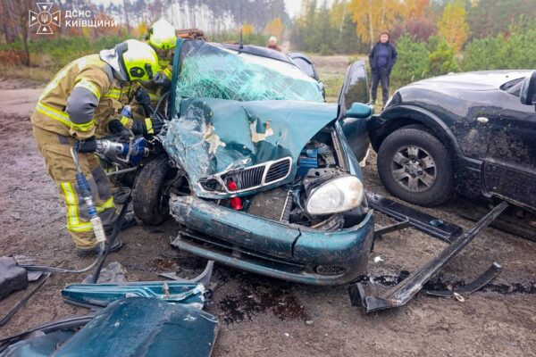 Поблизу села Феневичі на Вишгородщині сталася ДТП: Постраждали троє людей